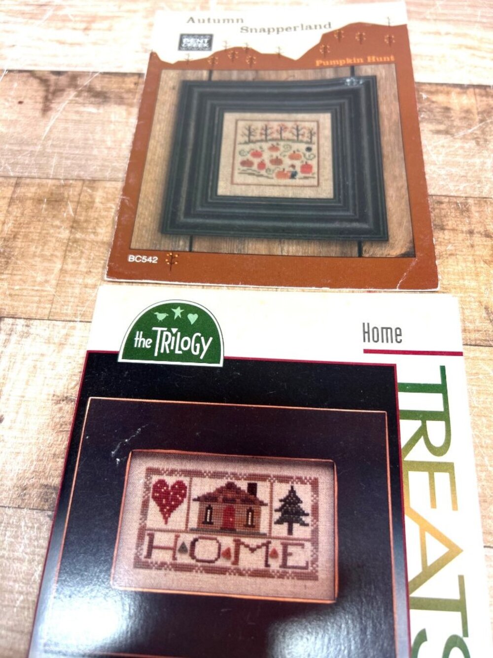 Autumn Snapperland & Home Cross-Stitch Chart Bundle